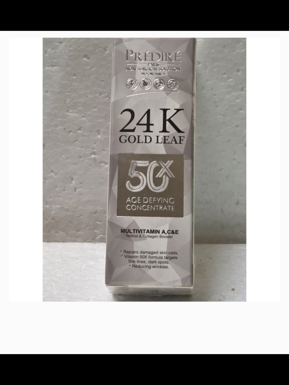 Prédiré 24K Gold Leaf 50X Age Defying Concentrate - Gold